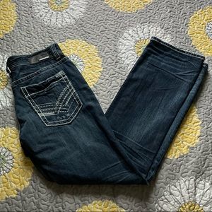 Buckle Black Three Fir Dark Blue Jeans Never Worn